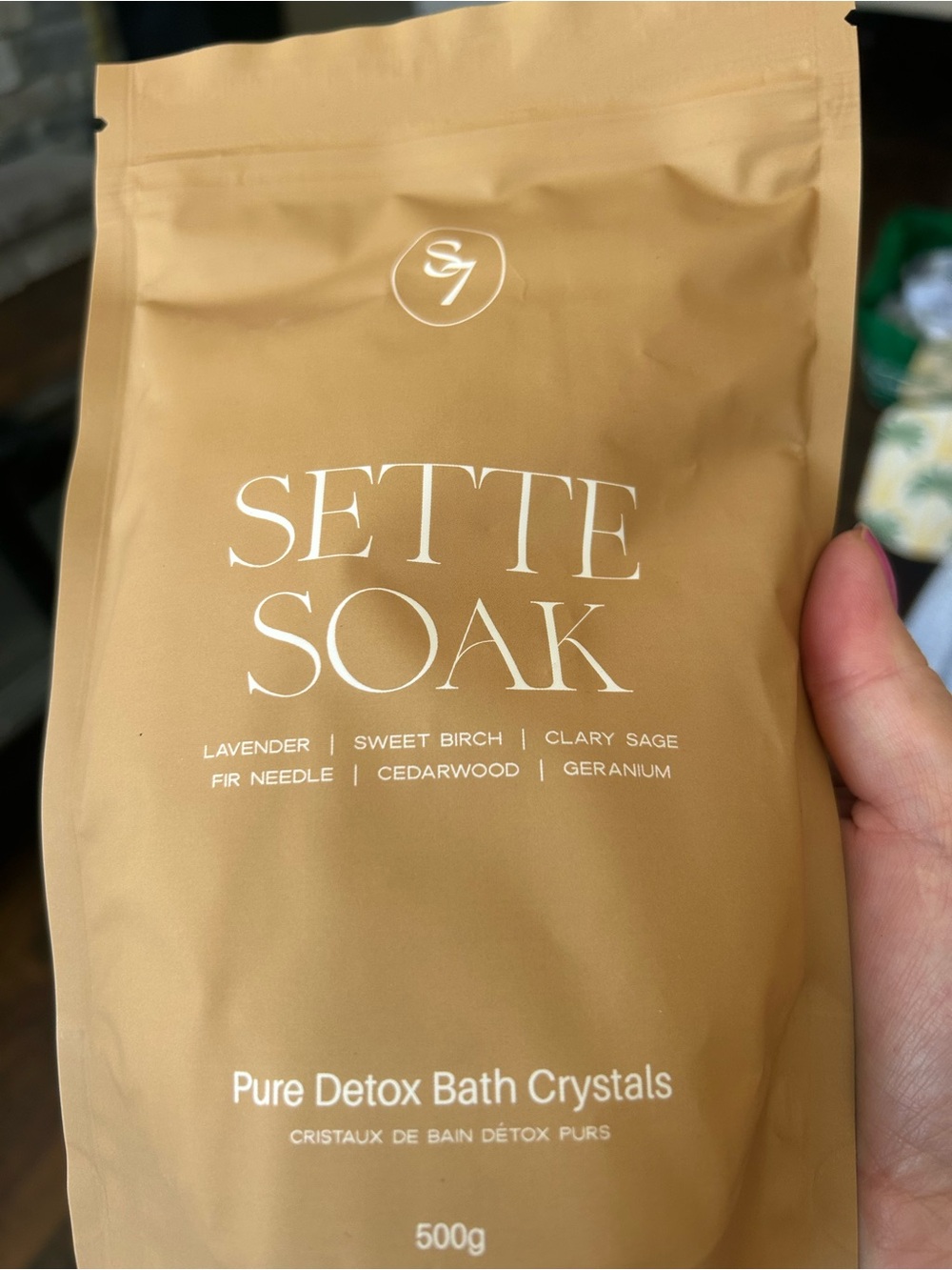 Jilly Box Summer 2026- Pure Detox Bath Crystals — Amber/Tan